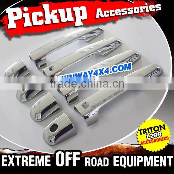 2015 Auto Car Accessories Chrome Door Handle Bowl Cover For 2015 Triton L200 photo-2