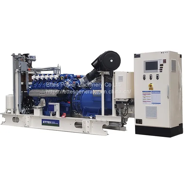 MAN biogas engine generator & CHP cogeneration