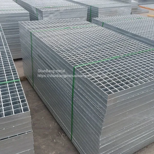 Supply and Welding Galvanized Steel Grating Platform Steel Grating Plate Steel Ladder Trench Cover Plate photo-4