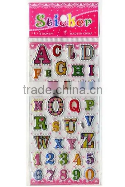 Puffy Sticker/puffy Letter Stickers