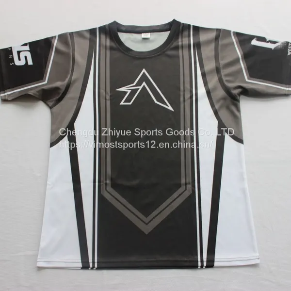 Sublimated Gamer Shirt Customized 100% polyester Made