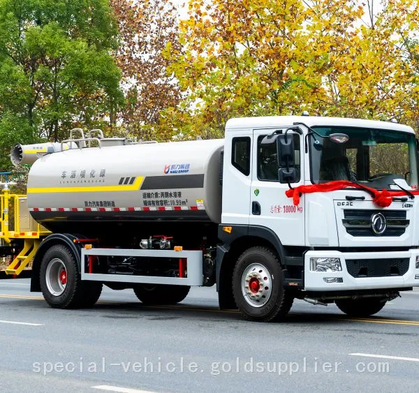18-Ton D9 Wind-Cooled Spray Truck: Industrial Power for Dust Suppression photo-2