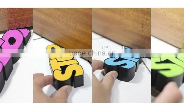 New Fashion Rubber Stop Door Stopper "STOP" Silicone Door Stopper - Protector & Decorative Quality Choice photo-2
