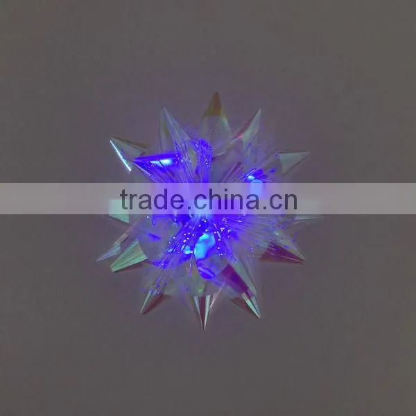 Glitter Star Bow With LED Lights and Stick for Table Decoration/Birthday Party Decoration Lighted Star Bow photo-2
