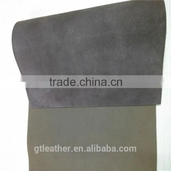 Genuine Cow Split Nubuck Leather for Safety Shoes photo-5