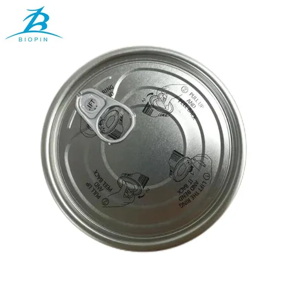 OEM 102mm 403# Aluminium Tuna Full Open Aperture Beverage Lid for Sealing Canned Tuna Fish photo-2