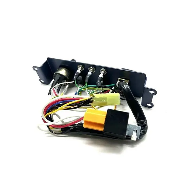 Original SANY Excavator AC Control Panel Switch 14659250 for SY55C SY60 SY75C SY485 Climate System Dashboard Part photo-2