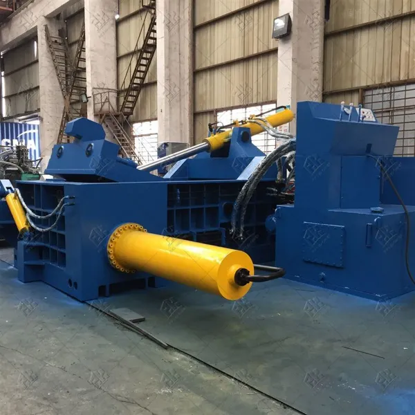 Portable Scrap Metal Baler for Auto Shops - 1200x800mm Chamber Size photo-2