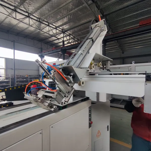 Semi-Auto Pipe Coiler for Double Wall Corrugated Pipe Production Line photo-2