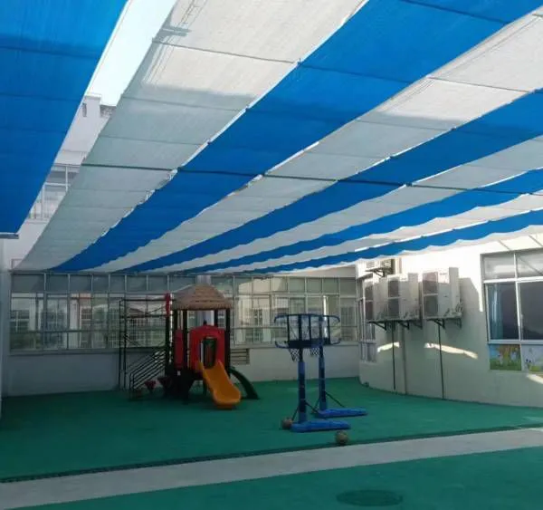 Electric Colorful Sunshades for Kindergartens in Heze City, Electric and Manual Sunshade Canopies in Jining City, Colorful Sunshade Nets in Tai'an
