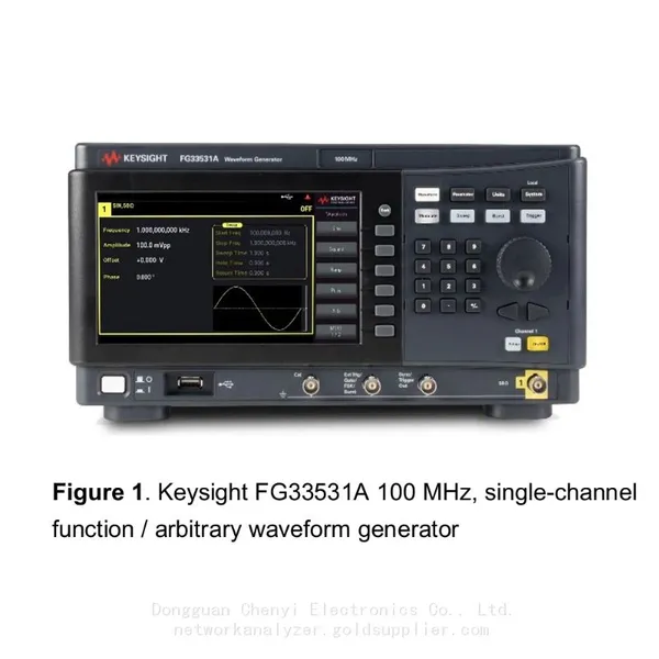 Keysight FG33531A Waveform Generator, 100 MHz, One-Channel