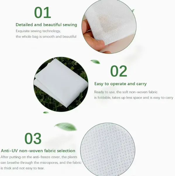 UV Resistant Frost Protection Cover for Outdoor Plant Protection photo-2