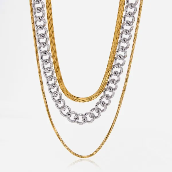 Wholesale Custom Stainless Steel Snowflake Pendant Necklace - Metal Alloy Jewelry photo-3