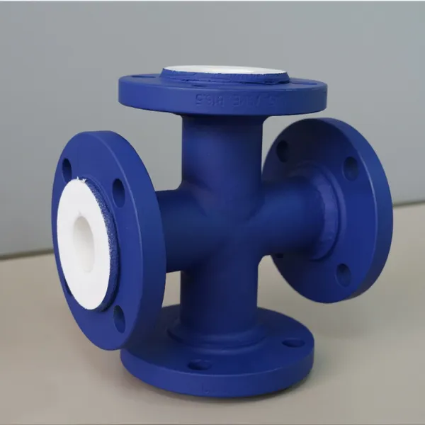 PTFE HDPE PP PE Lined Carbon Steel Wear-Resistant Pipe With Flange photo-5