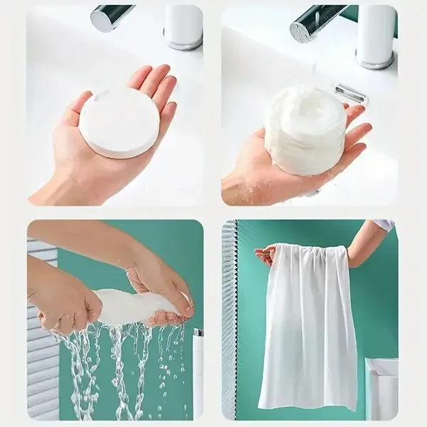 Disposable Bath Towel Compressed Face Wash Towel Travel Individually Packed Enlarged Thick Bath Towel