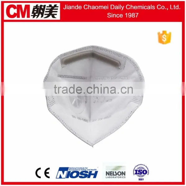 CM Folding Carbon Dust N95 Mask With Valve FFP1/FFP2 Respirator photo-4