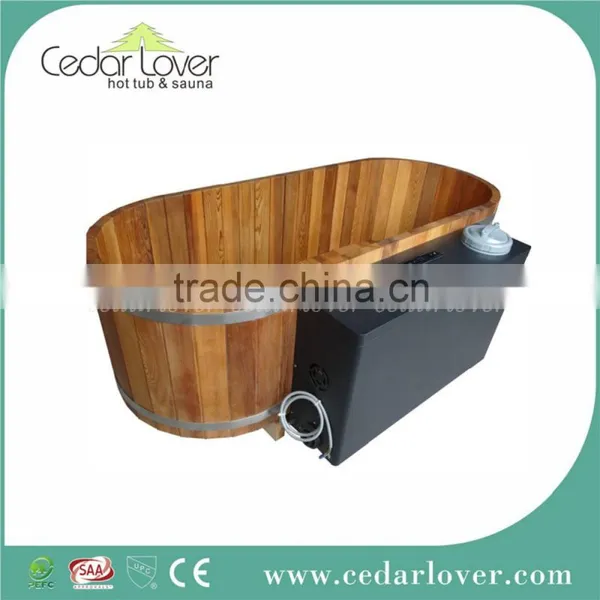 Wonderful Small Oval Outdoor Spa Pool Warm 2 Person Hot Tub photo-2