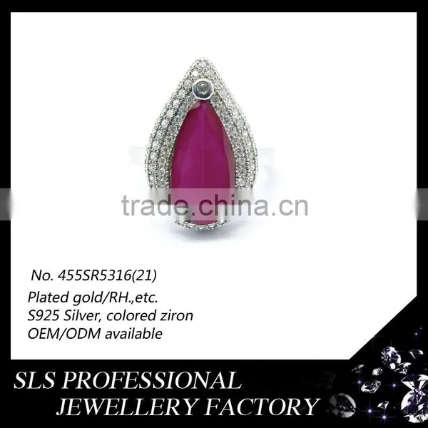 2015 New Style Africa 925 Silver Jewelry Sets Big Wedding Custom Jewelry Set photo-5