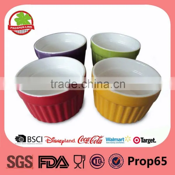 Round ceramic bakeware sets