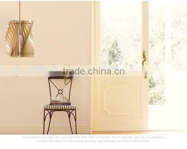 LED Pendant Light JK-8005B-28 Wood Pendant Lamp for Hotel Restaurant Projects Decoration photo-5