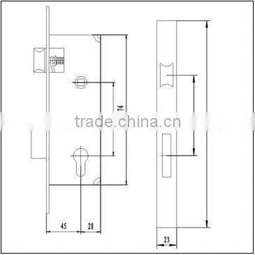 European Standard Union Door Locks Set photo-2