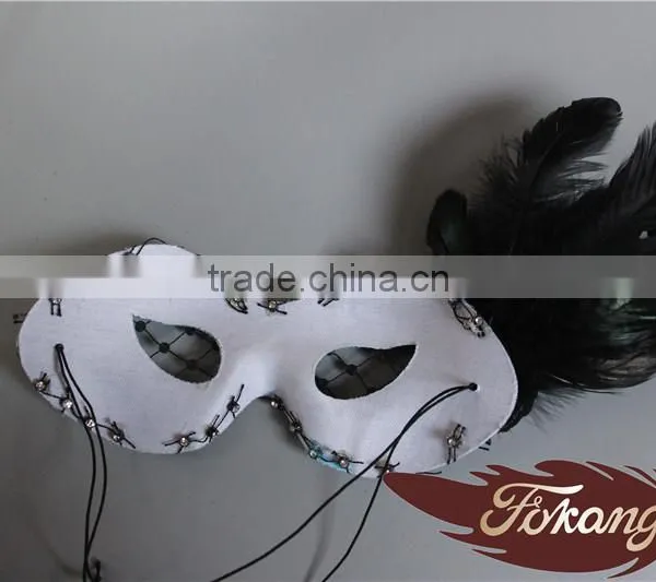 Wholesale Cock Feather Mask For Party Supplies photo-3