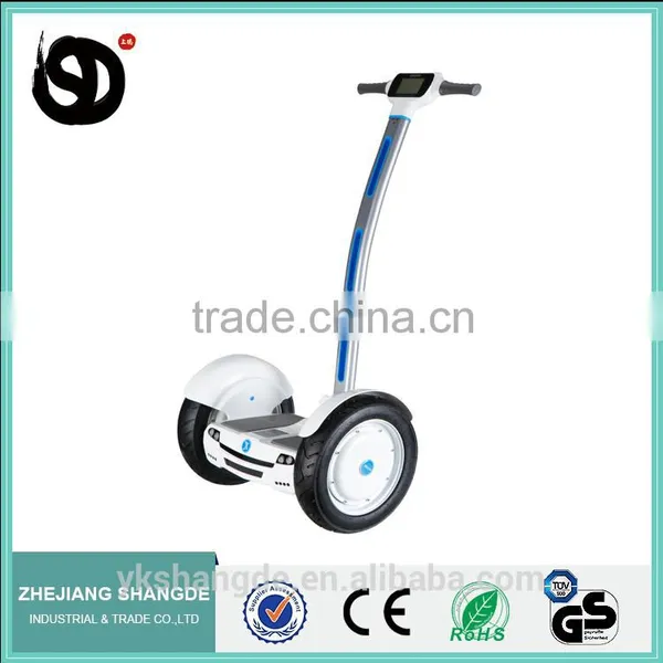 Factory Price 15 Inch 2 Wheel Self Balance Electric Scooter With Handle Bar photo-4