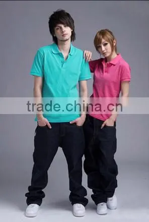 Wholesale Cute Couple Polo Shirt Design photo-5