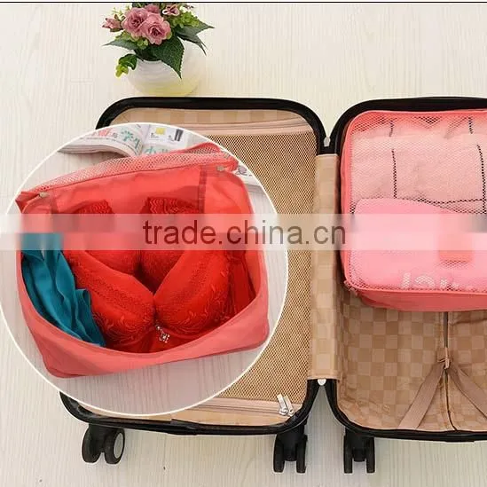 J555 Korean Bag Travel Six Piece Waterproof Clothing Travel Storage Bag photo-2