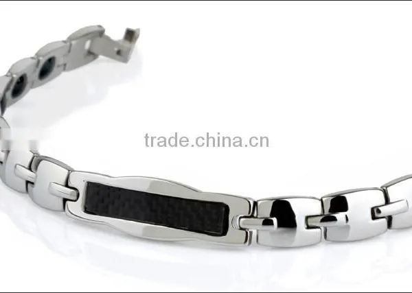 Fashion Power Men's Germanium Negative Ion Bio Energy Bracelet photo-2