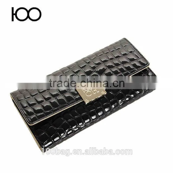 Money Bag Card Purse Crocodile Clutch Bag for Girls Factory in Guangzhou