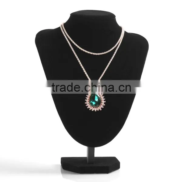 Custom High End Black Jewelry Display Stand For Necklace photo-3