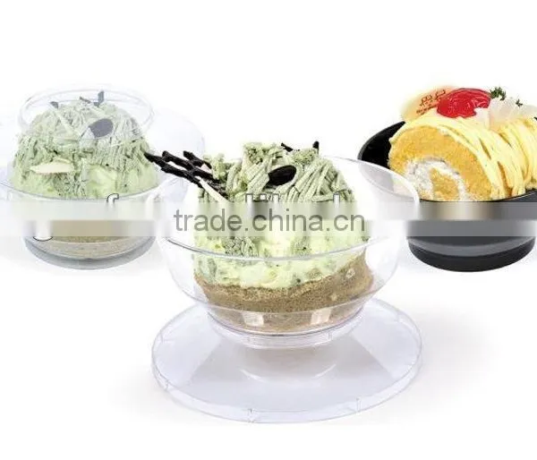 Hot Selling Popular Plastic Crystal Glass Sugar 7 oz Bowl photo-3