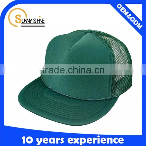 Foam Flat Bill Mesh Trucker Hat photo-4