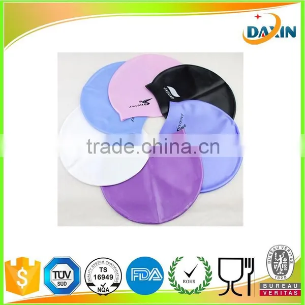 Professional Custom Logo Adult Kid Size Silicone Swim Cap photo-2