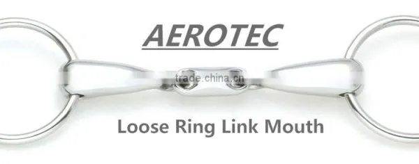 Wholesale Horse Equipment Loose Ring Link Mouth Horse Bits