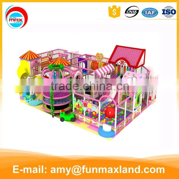 CE GS Plastic Entertainment Park Indoor Treehouse Playground