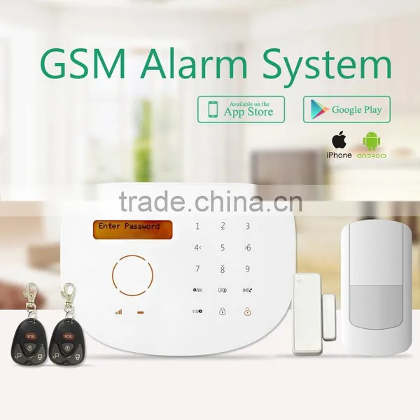 Cheapest Wireless Alarm System Support Ios/android Application & Touch Screen Wireless Alarm System Work With ip Camera photo-3