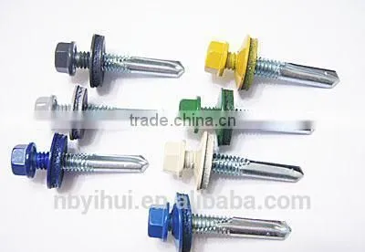 Self Tapping Screws or Self Drilling Screws With Washer Hex Head photo-6