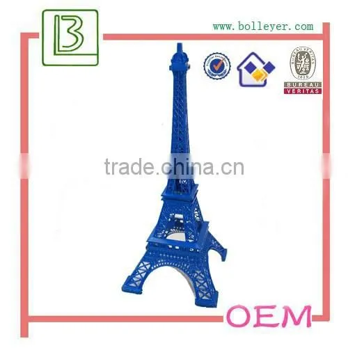 Colorful Metal Eiffel Tower Wedding Centerpieces photo-2