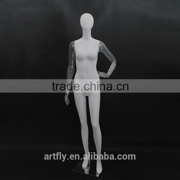 High Gloss and Transparent Unbreakable Plastic Mannequin photo-3