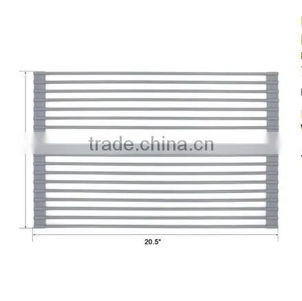 Hot Sell Stainless Steel Folding Dish Rack photo-5