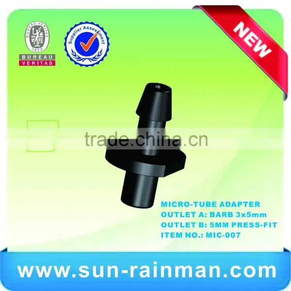 Home garden agriculture water manufacturing micro-tube daapter MIC-007
