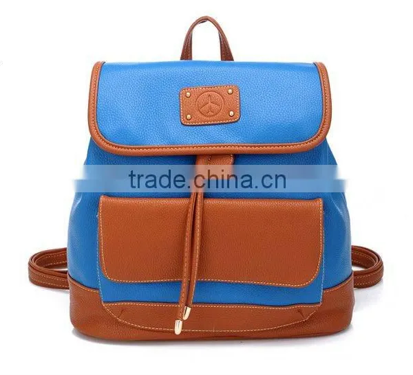 Canvas school bags/PU School Bag/Students Schoolbags