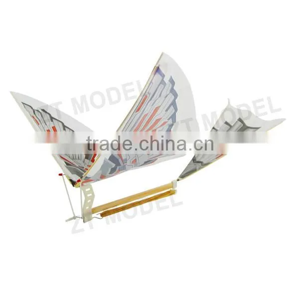 Iron Bird Rubber Powered Ornithopter Children Park Toys