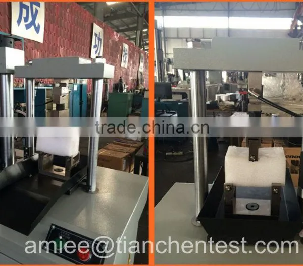 YES-300 Digital Display Type Hydraulic Pressure Testing Machine Building Material Used photo-6