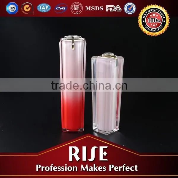 RISEPACK TUV Certified Airless Colorful Acrylic Bottle