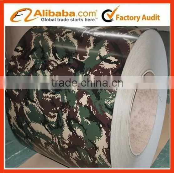 Superior Camflouge Pre-painted Galvanized Steel For Electrical Household Appliances PPGI PPGL photo-4