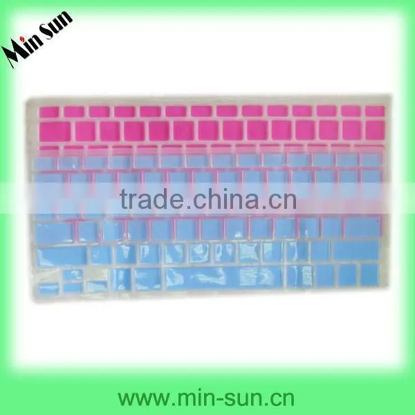 Water-proof Flexible Silicone Keyboard Case for Laptop/tablet