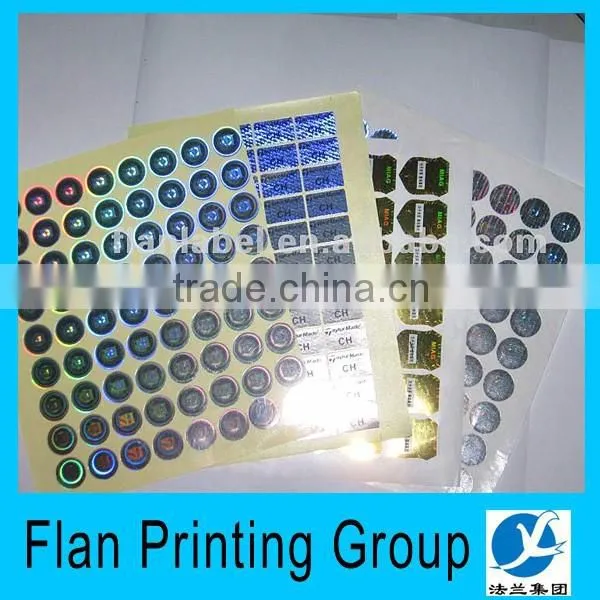 Queen Quality Laser Hologram Sticker With Different Design photo-4